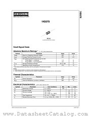 1N3070 datasheet pdf Fairchild Semiconductor