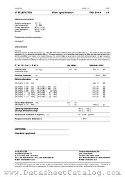 TFS244A datasheet pdf Vectron