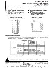 SN74LVTH646DWR datasheet pdf Texas Instruments