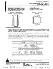 5962-8512801VSA datasheet pdf Texas Instruments