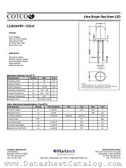 LC503AHR1-15Q-A datasheet pdf Marktech Optoelectronics