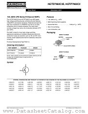 HGTD7N60C3S9A datasheet pdf Fairchild Semiconductor
