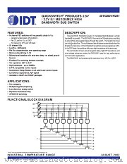 QS3VH251Q8 datasheet pdf IDT