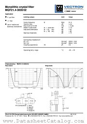 MQF21.4-3000/02 datasheet pdf Vectron