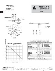 CATV2226 datasheet pdf DAICO Industries