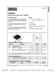 FDS5670_NL datasheet pdf Fairchild Semiconductor