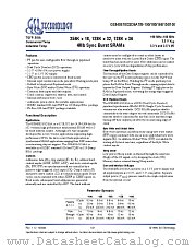 GS840E18A datasheet pdf GSI Technology