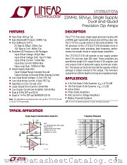 LT1216 datasheet pdf Linear Technology