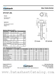 MT4730F-UBL datasheet pdf Marktech Optoelectronics
