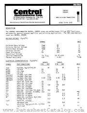 2N3904 datasheet pdf Central Semiconductor