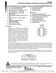 TLV5621EDR datasheet pdf Texas Instruments