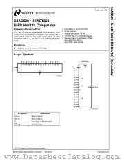5962-9091601MRA(54AC520DMQB) datasheet pdf National Semiconductor