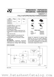 VNV35NV0413TR datasheet pdf ST Microelectronics