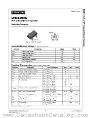 MMBT4403K_Q datasheet pdf Fairchild Semiconductor