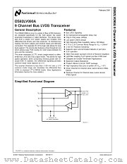 DS92LV090ATVEH datasheet pdf National Semiconductor