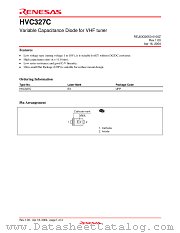 HVC327C datasheet pdf Renesas
