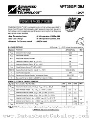 APT35GP120J datasheet pdf Advanced Power Technology