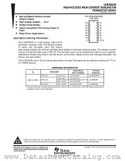 ULN2004AINS datasheet pdf Texas Instruments
