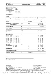 TFS248D datasheet pdf Vectron