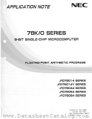 UPD78P064KL-T datasheet pdf NEC