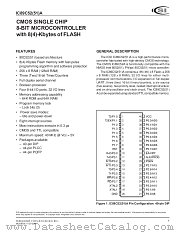 IC89C52A datasheet pdf ICSI