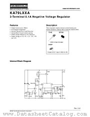 KA79L12AZTA datasheet pdf Fairchild Semiconductor