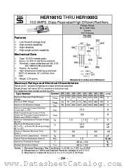 HER1003G datasheet pdf Taiwan Semiconductor