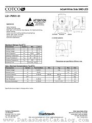 LS1-PWH1-01 datasheet pdf Marktech Optoelectronics