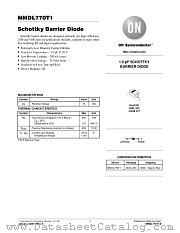 MMDL770 datasheet pdf ON Semiconductor