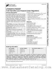 LP3965EP datasheet pdf National Semiconductor