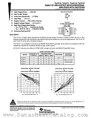 TLV4111CDGNR datasheet pdf Texas Instruments