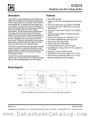 ICS570 datasheet pdf Texas Instruments