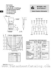 DAT38031 datasheet pdf DAICO Industries
