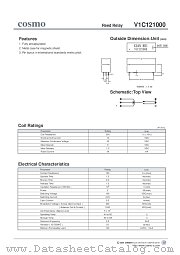 V1C121000 datasheet pdf Cosmo Electronics