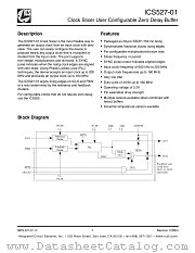 ICS527-01 datasheet pdf Texas Instruments