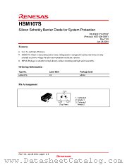 HSM107S datasheet pdf Renesas