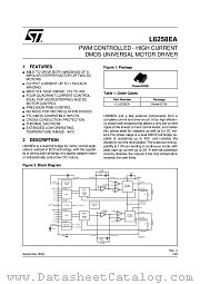 L6258EA datasheet pdf ST Microelectronics