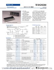 PT6721A datasheet pdf Texas Instruments
