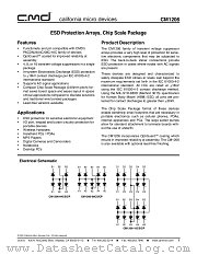 CM1206-04CP datasheet pdf California Micro Devices Corp