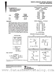 SNJ54LS91J datasheet pdf Texas Instruments