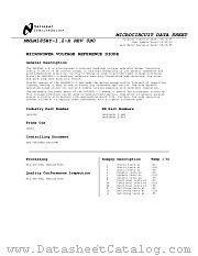 LM185WG-1.2-QV datasheet pdf National Semiconductor
