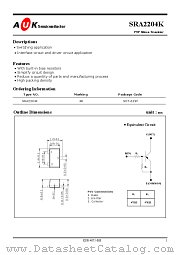 SRA2204K datasheet pdf AUK Corp