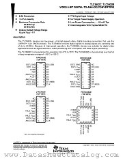 TLC5602MJB datasheet pdf Texas Instruments