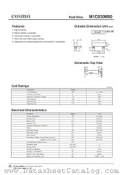 M1C050M00 datasheet pdf Cosmo Electronics