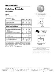 MMBT4401LT3 datasheet pdf ON Semiconductor
