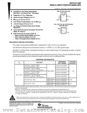 SN74LVC1G00YEAR datasheet pdf Texas Instruments