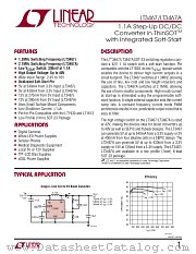 LT3467A datasheet pdf Linear Technology