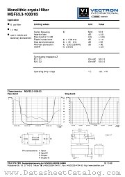 MQF53.3-1000/03 datasheet pdf Vectron