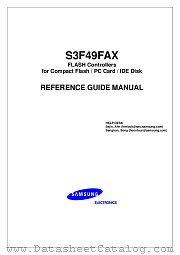 S3F49FAX datasheet pdf Samsung Electronic