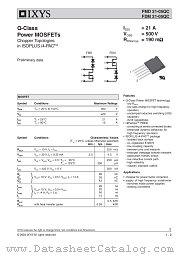 FDM21-05QC datasheet pdf IXYS
